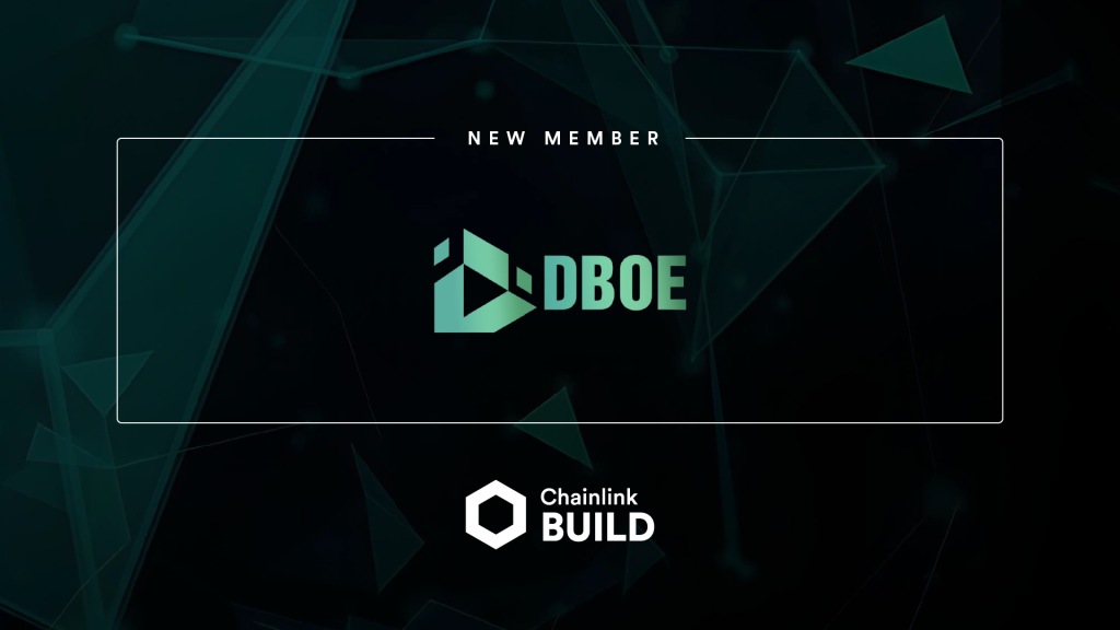 We’re thrilled to announce that DBOE is officially joining the Chainlink BUILD program. As a part of BUILD, we aim to accelerate ecosystem growth and long-term adoption of our fully decentralized exchange by gaining enhanced access to Chainlink’s industry-leading offerings including Chainlink Price Feeds and CCIP, along with expert technical support.